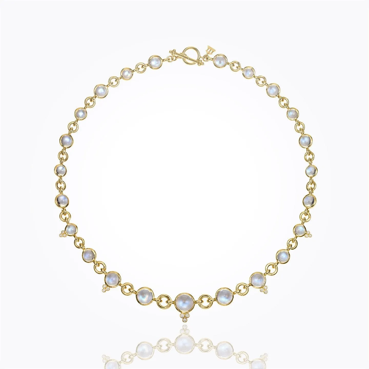 18K Classic Jean D'Arc Link Necklace