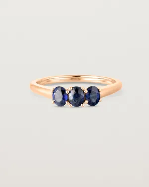 Adrienne Trio Ring | Australian Sapphires