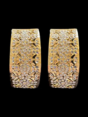 B161 Gold plated hyderabadi bangles ( READY TO SHIP )