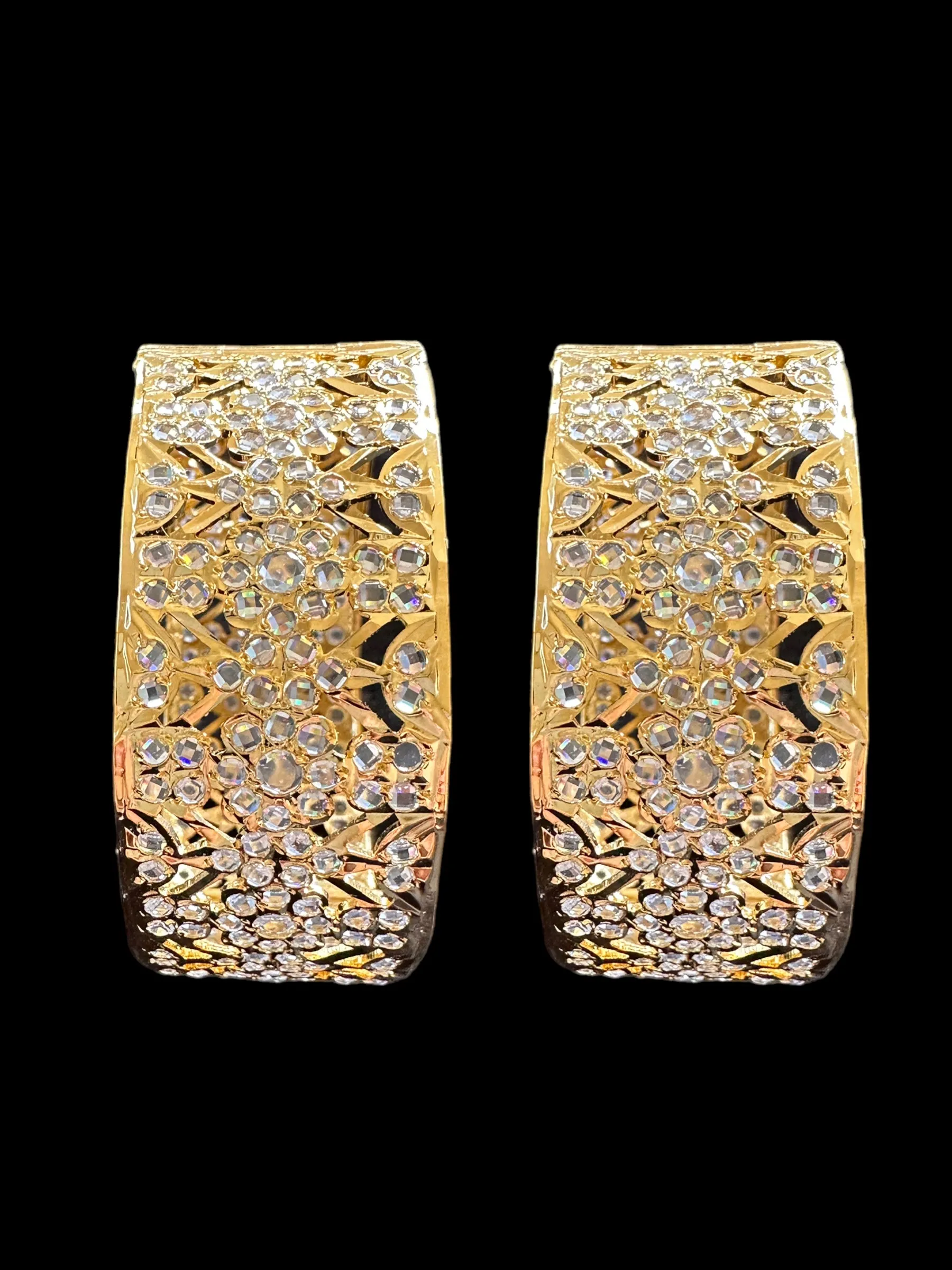 B161 Gold plated hyderabadi bangles ( READY TO SHIP )