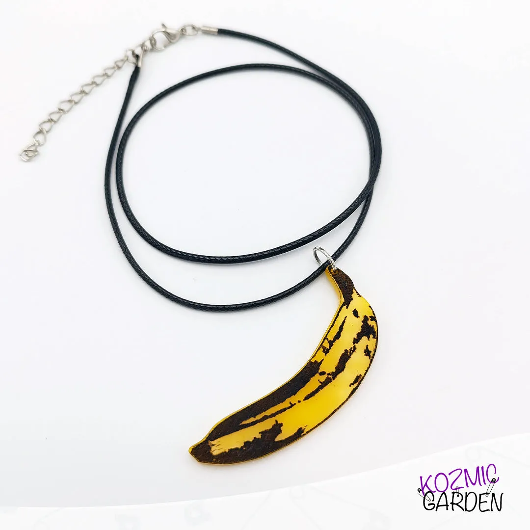 BANANA EARRINGS: Andy Warhol Inspired Pop Art for Your Ears!