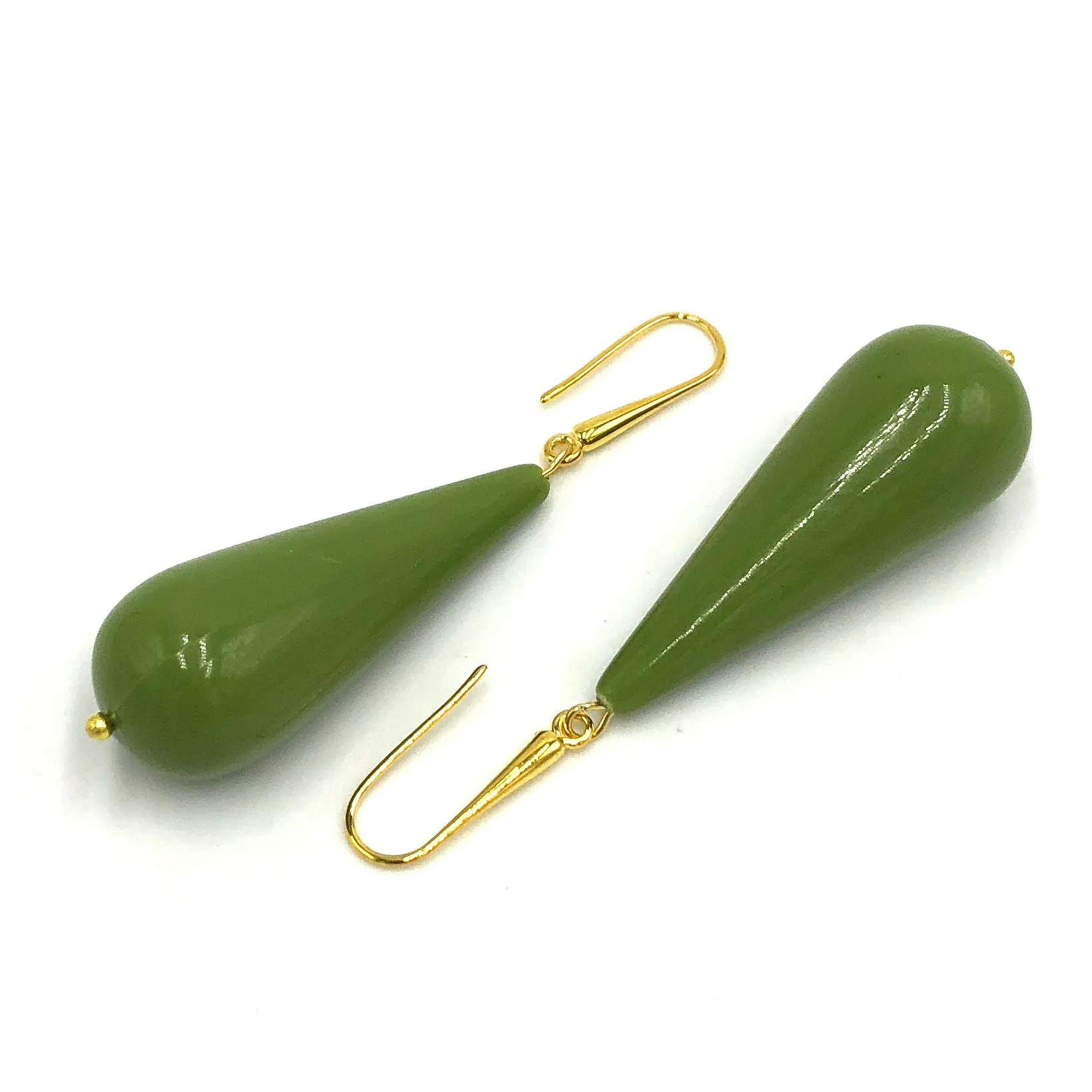 Bella Donna Teardrop Lucite Earrings