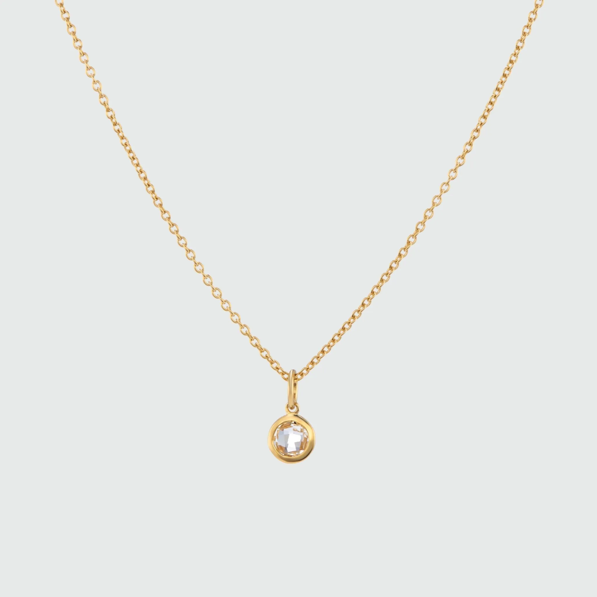 Bilbao Birthstone Gold Vermeil Necklace