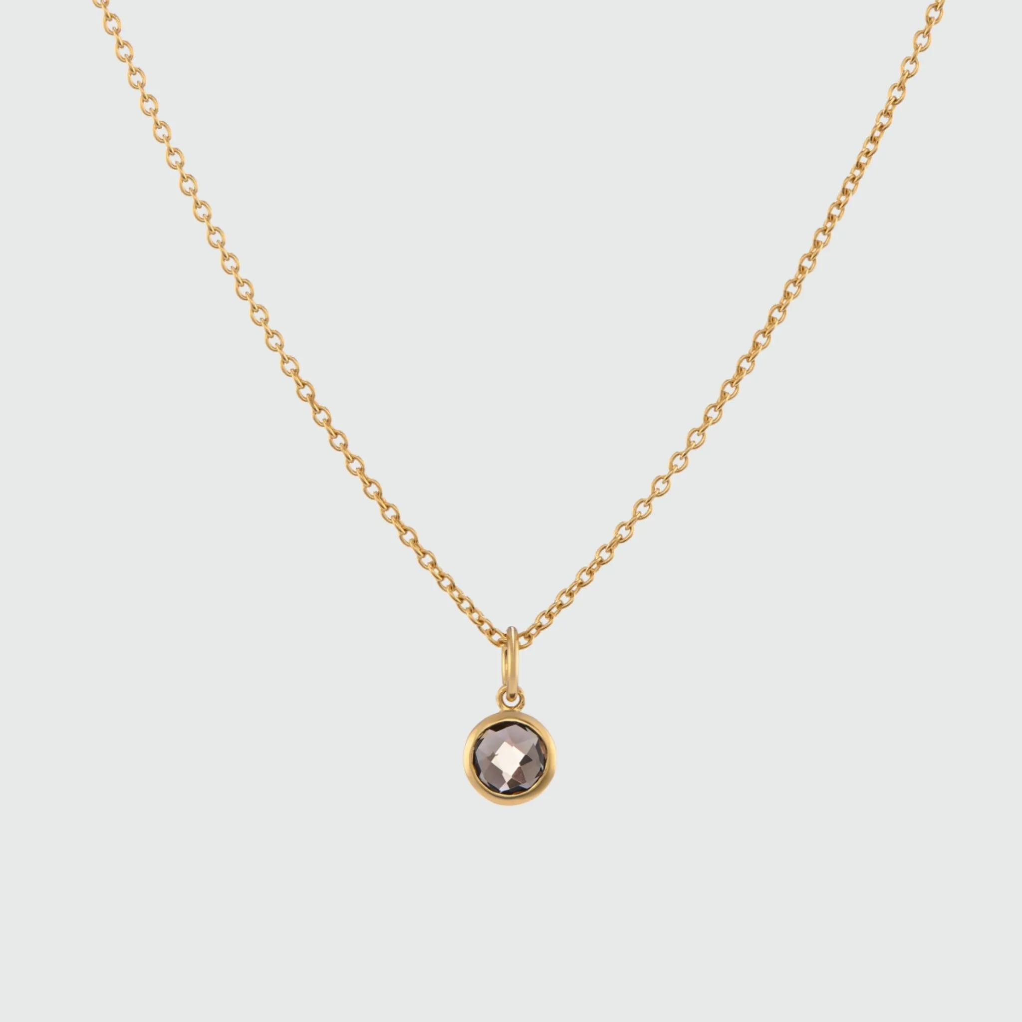 Bilbao Birthstone Gold Vermeil Necklace