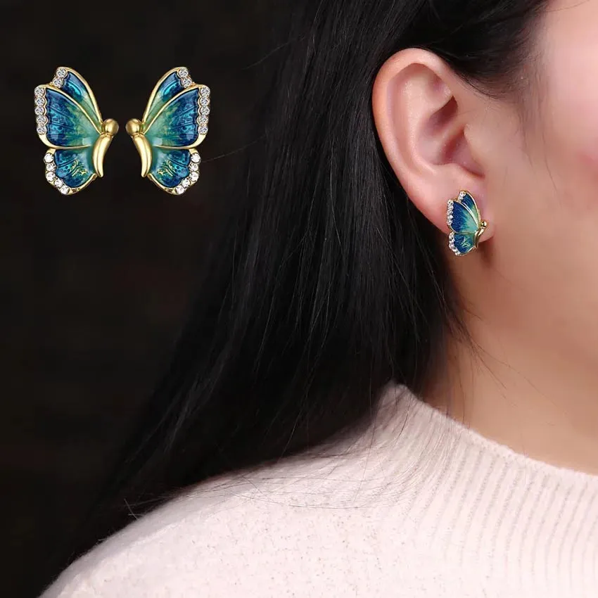 Butterfly Stud Earrings