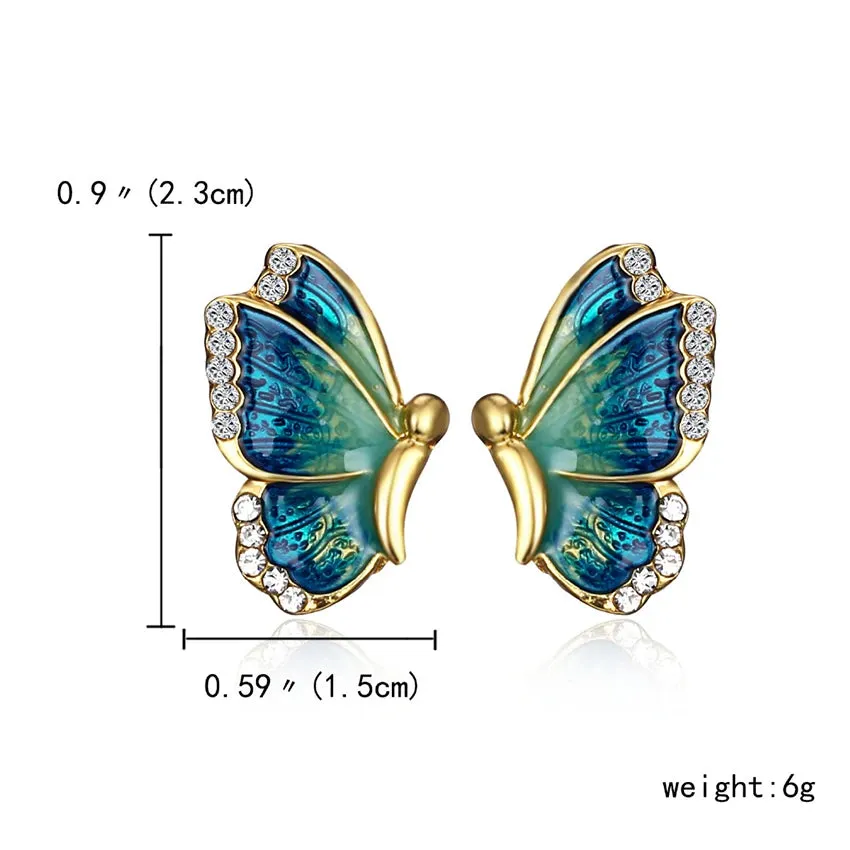 Butterfly Stud Earrings