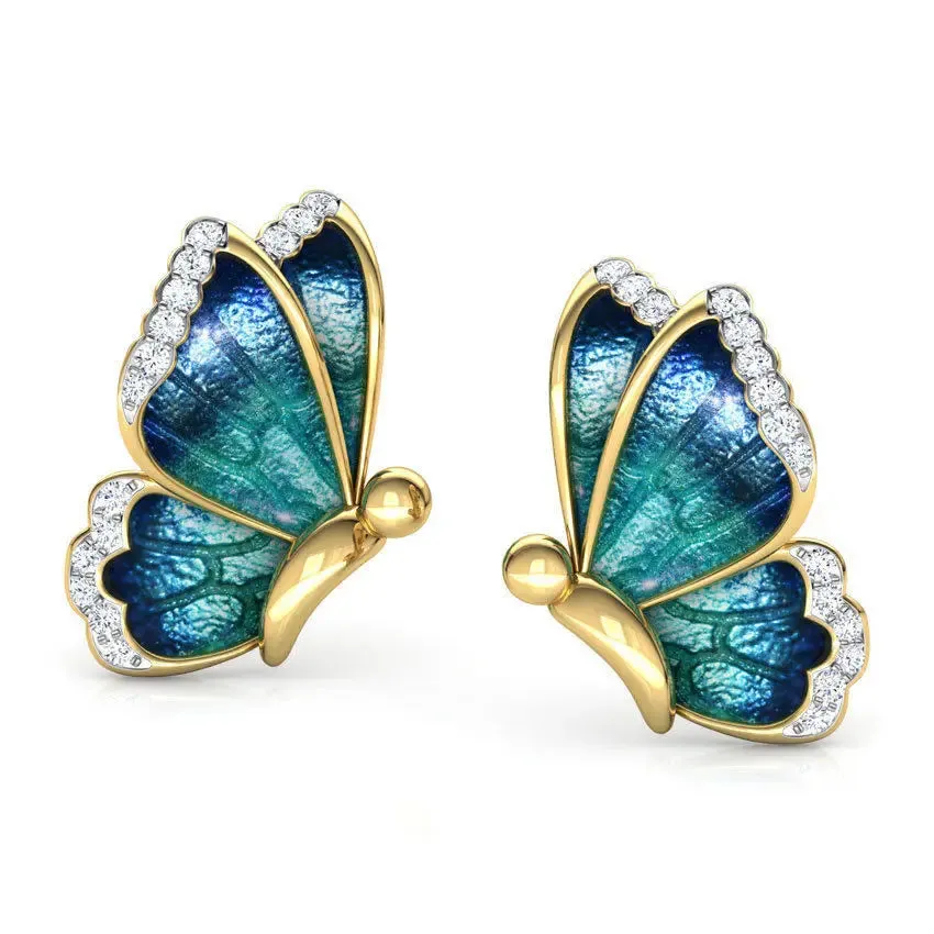 Butterfly Stud Earrings