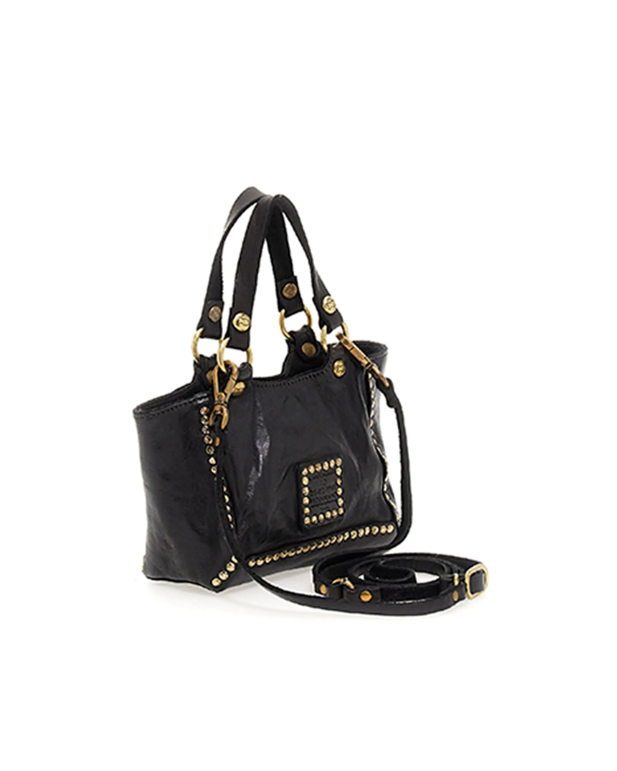 CAMPOMAGGI Mini Crossbody 2 Way With Studs