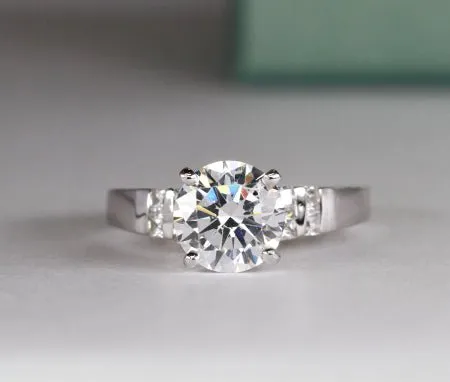 Carnation - Round Diamond Engagement Ring