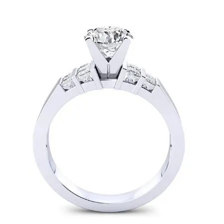 Carnation - Round Diamond Engagement Ring