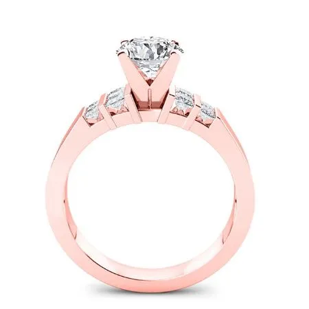 Carnation - Round Diamond Engagement Ring