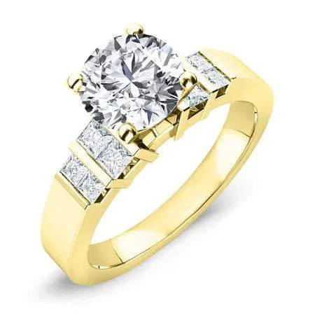 Carnation - Round Diamond Engagement Ring