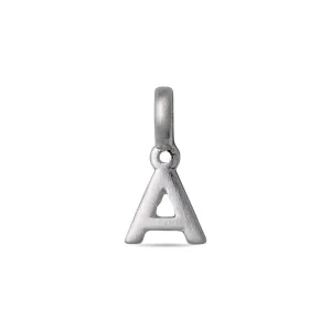 CHARM Å pendant, silver-plated