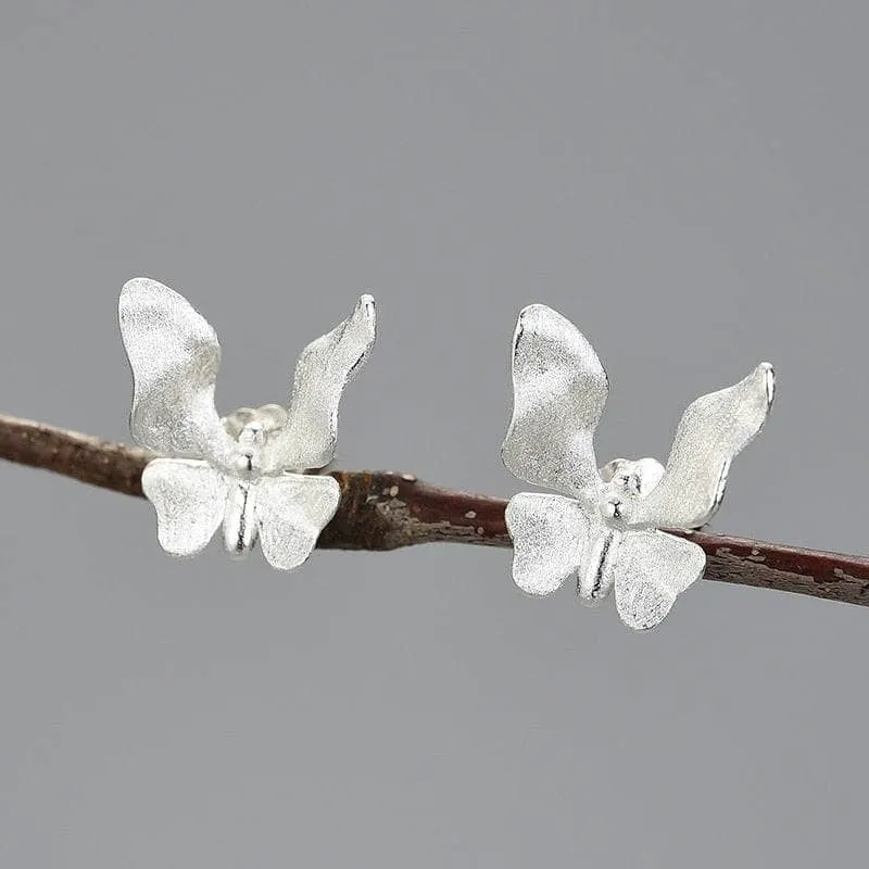 Cute Butterfly Stud Earrings