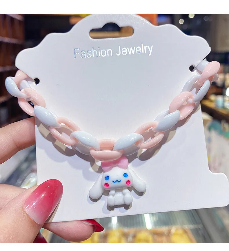 Cute dog Cartoon Bell Bracelet