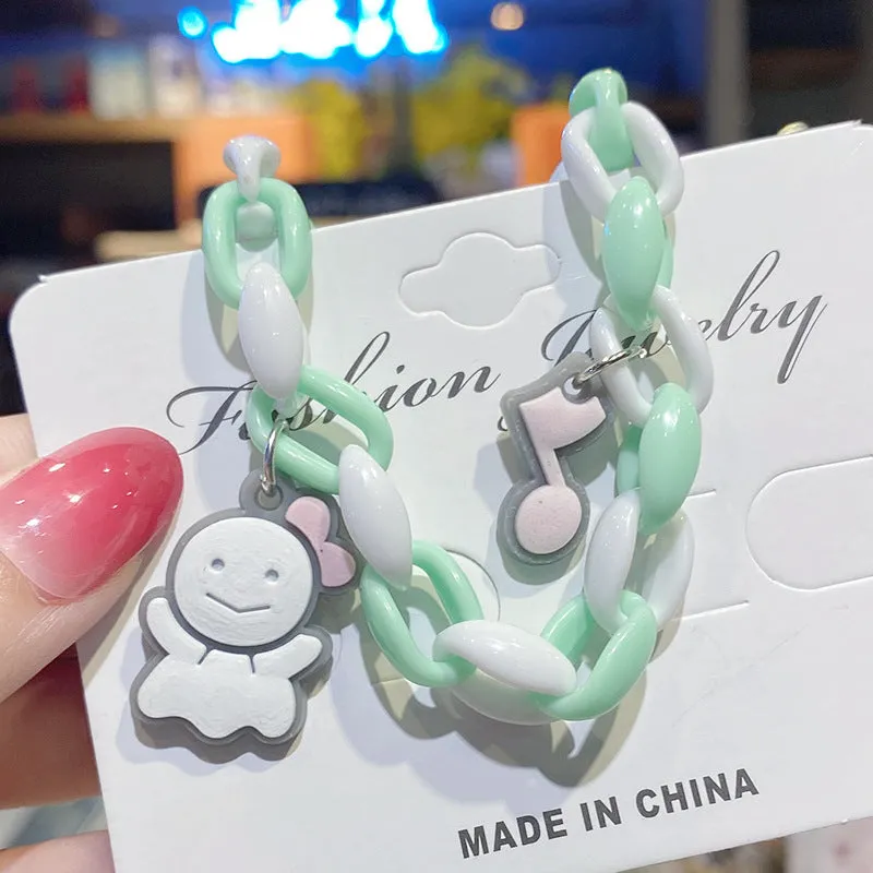 Cute dog Cartoon Bell Bracelet