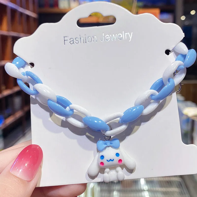 Cute dog Cartoon Bell Bracelet