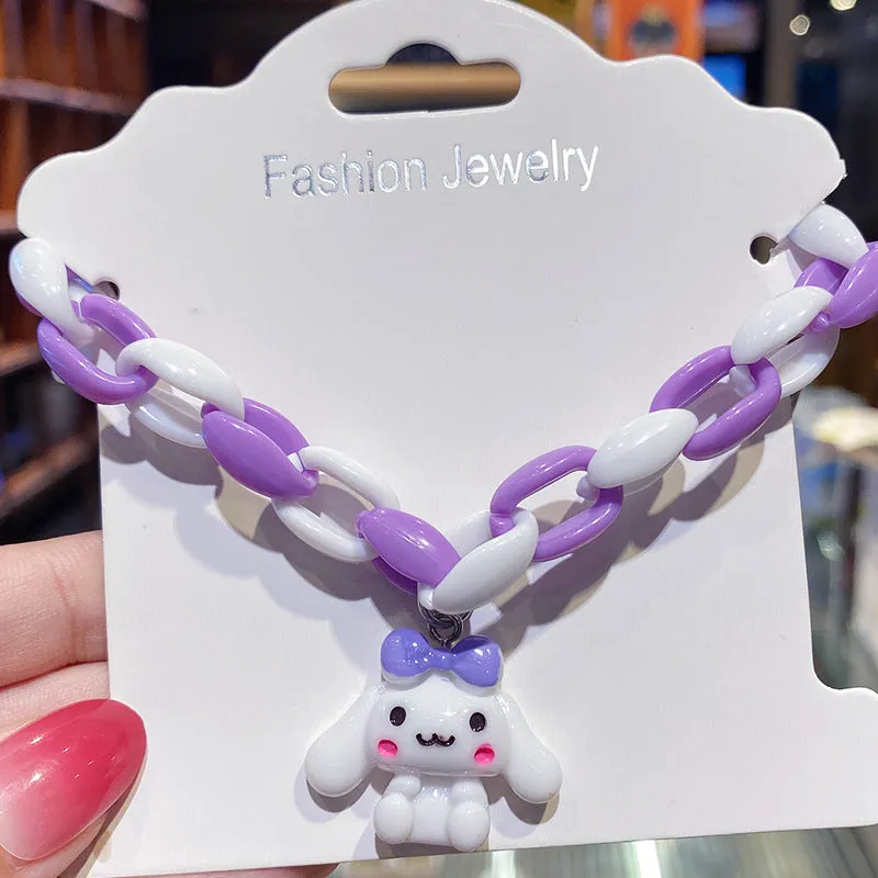 Cute dog Cartoon Bell Bracelet