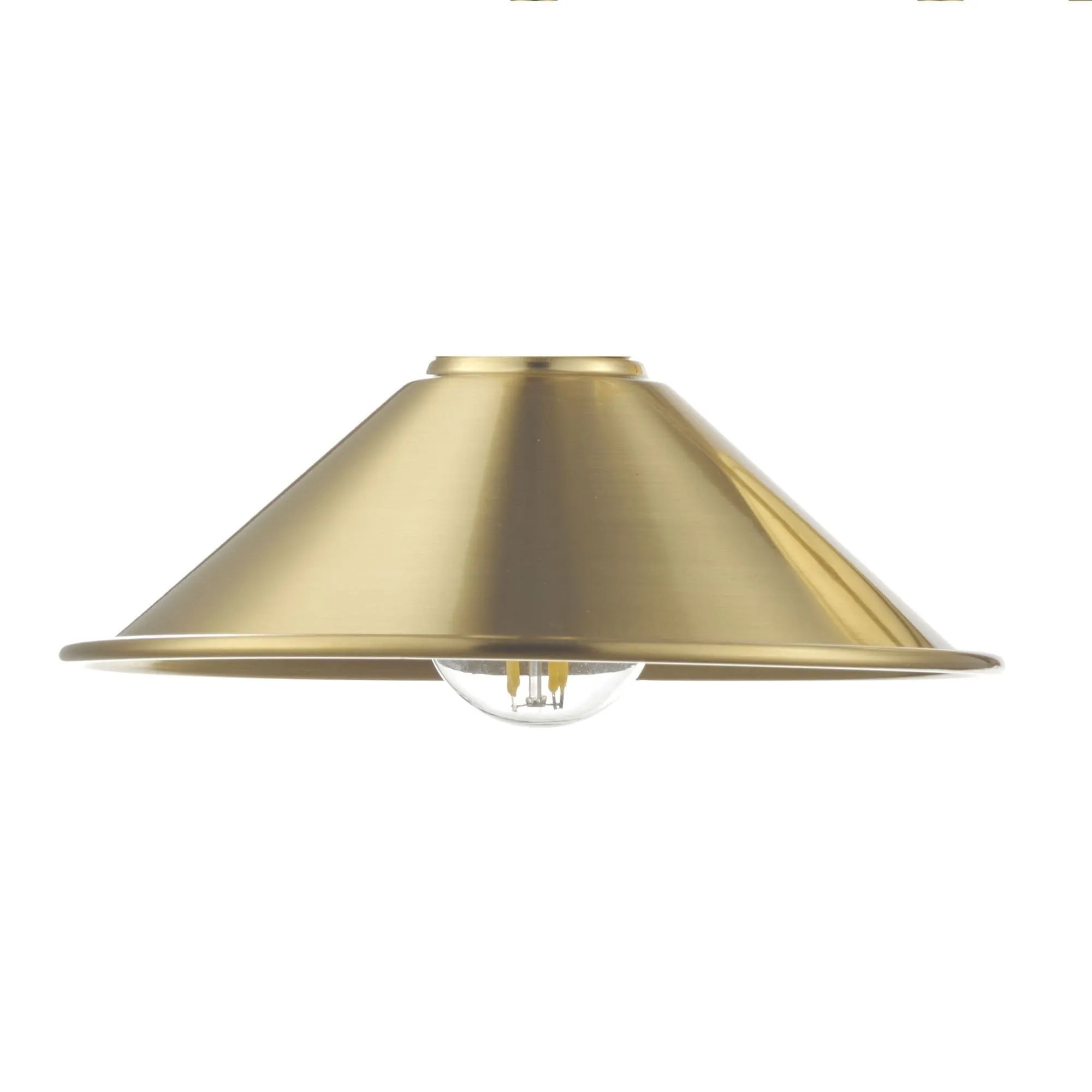 Dar Lighting ACC861 | Accessory Metal Shade | Aged Brass