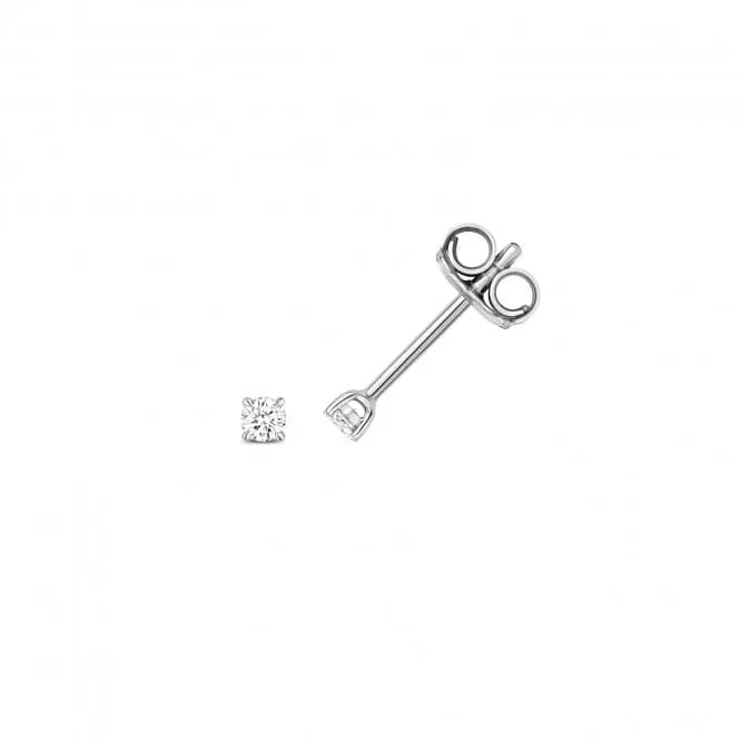 Diamond Jewellery 18ct White Gold Diamond Studs EDQ341W