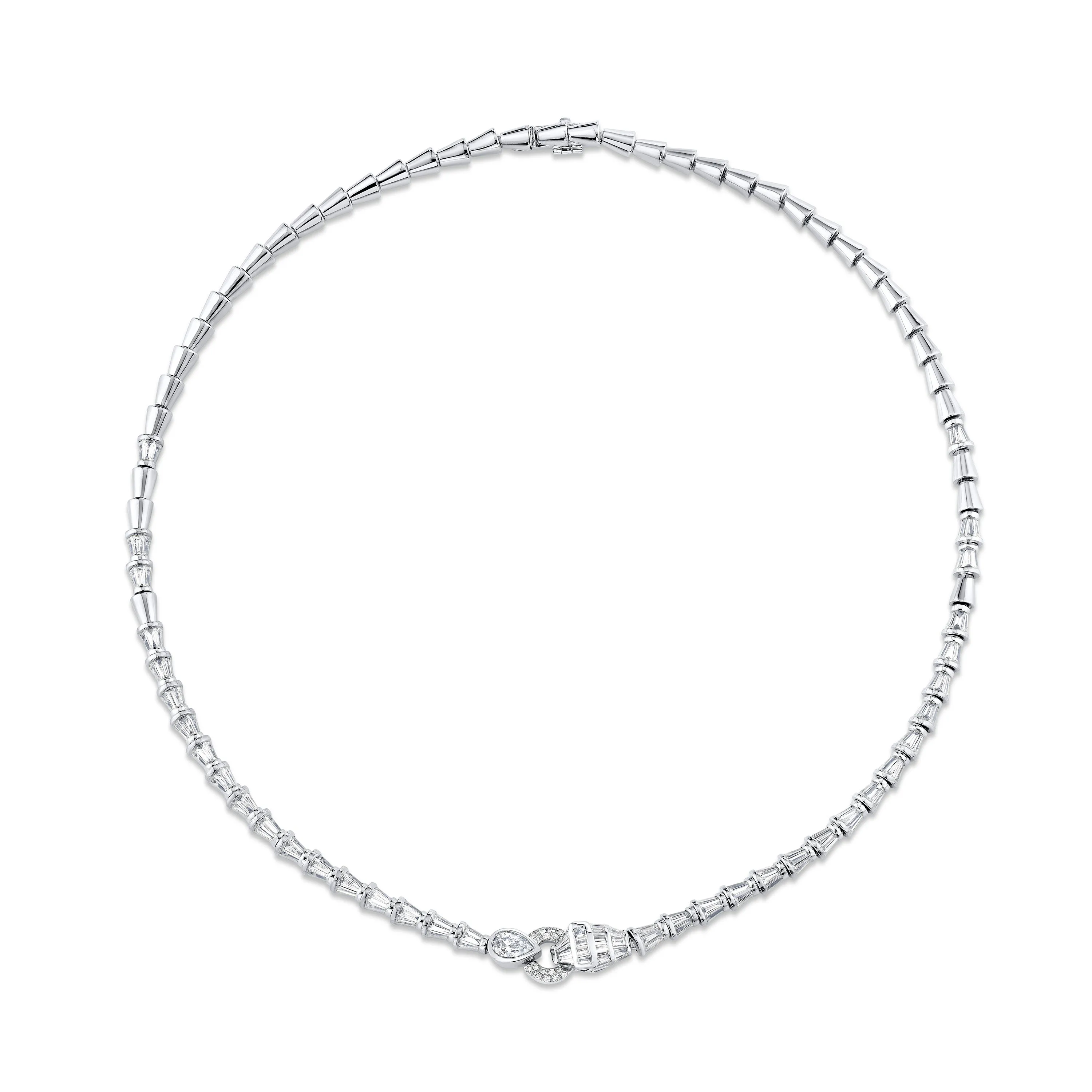 DIAMOND SERPENTINE NECKLACE