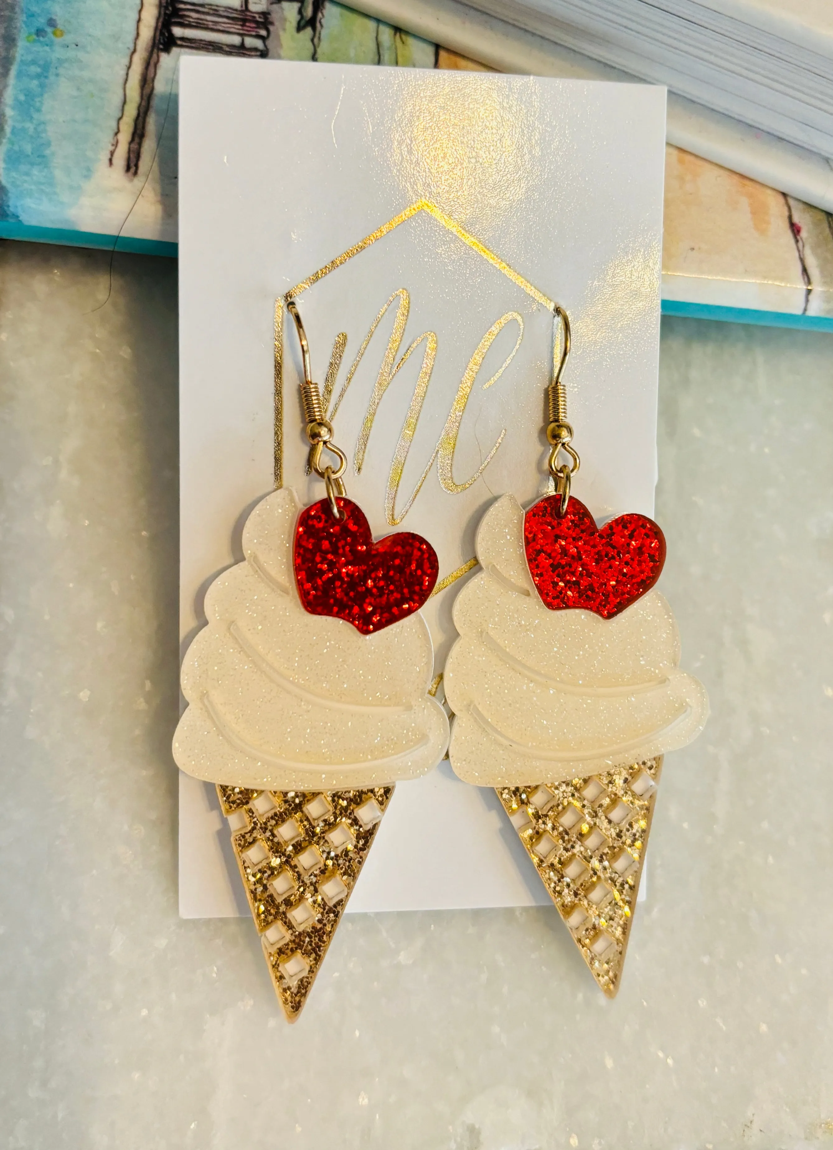 Fun Acrylic Popsicle Ice Cream Earrings