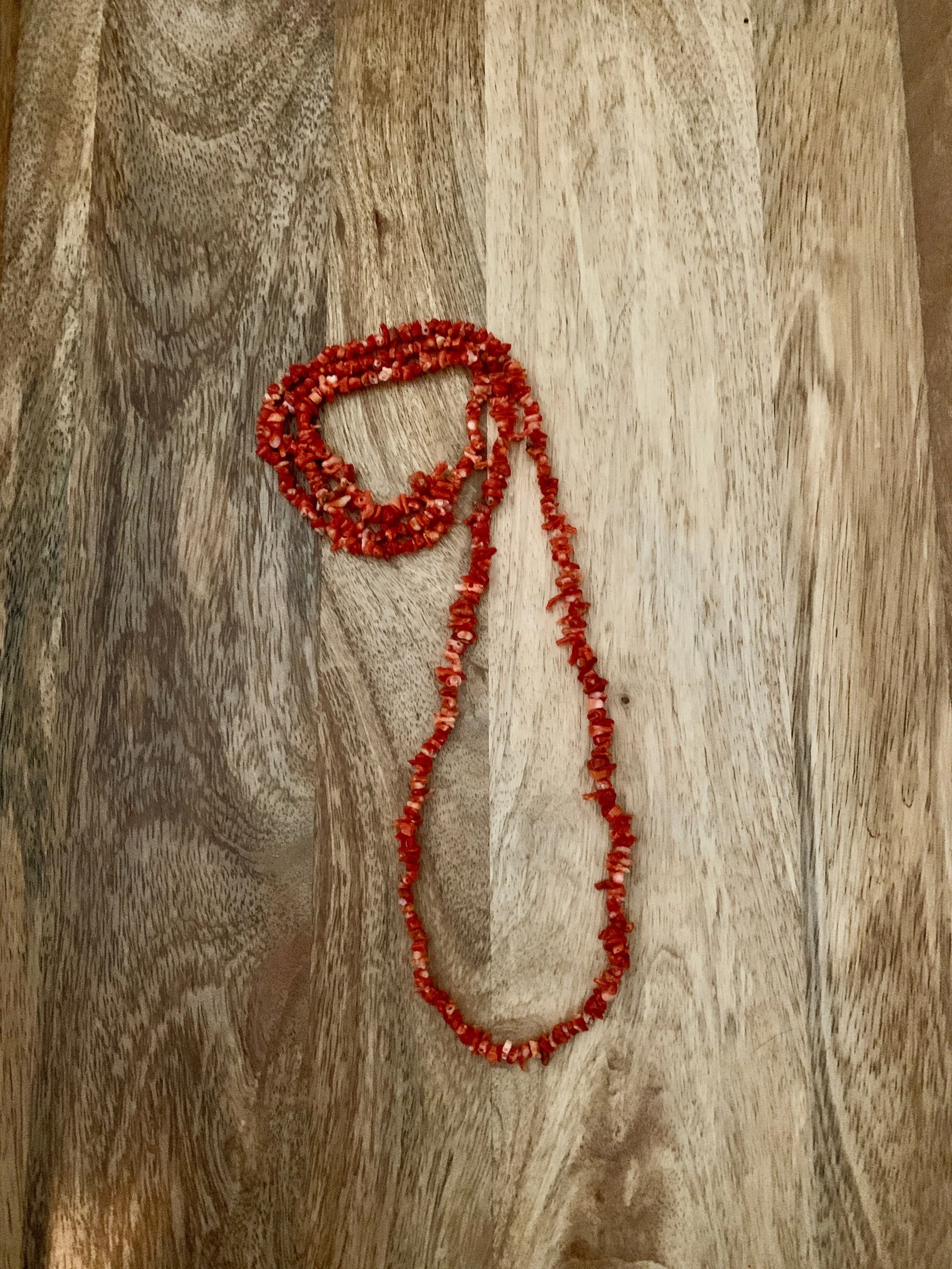 Genuine Natural Coral Necklace