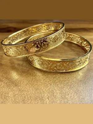 Gold Forming Bangles