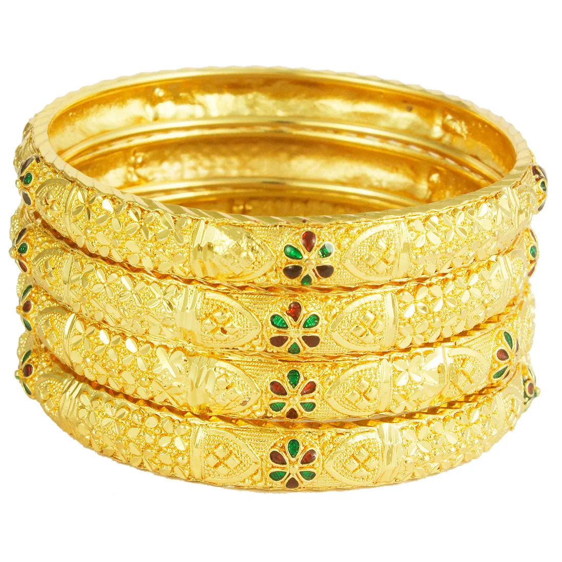 Gold Forming Bangles