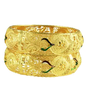 Gold Forming Bangles