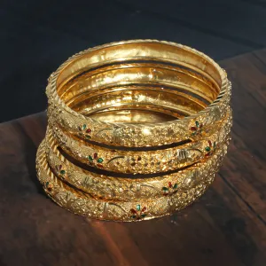 Gold Forming Bangles