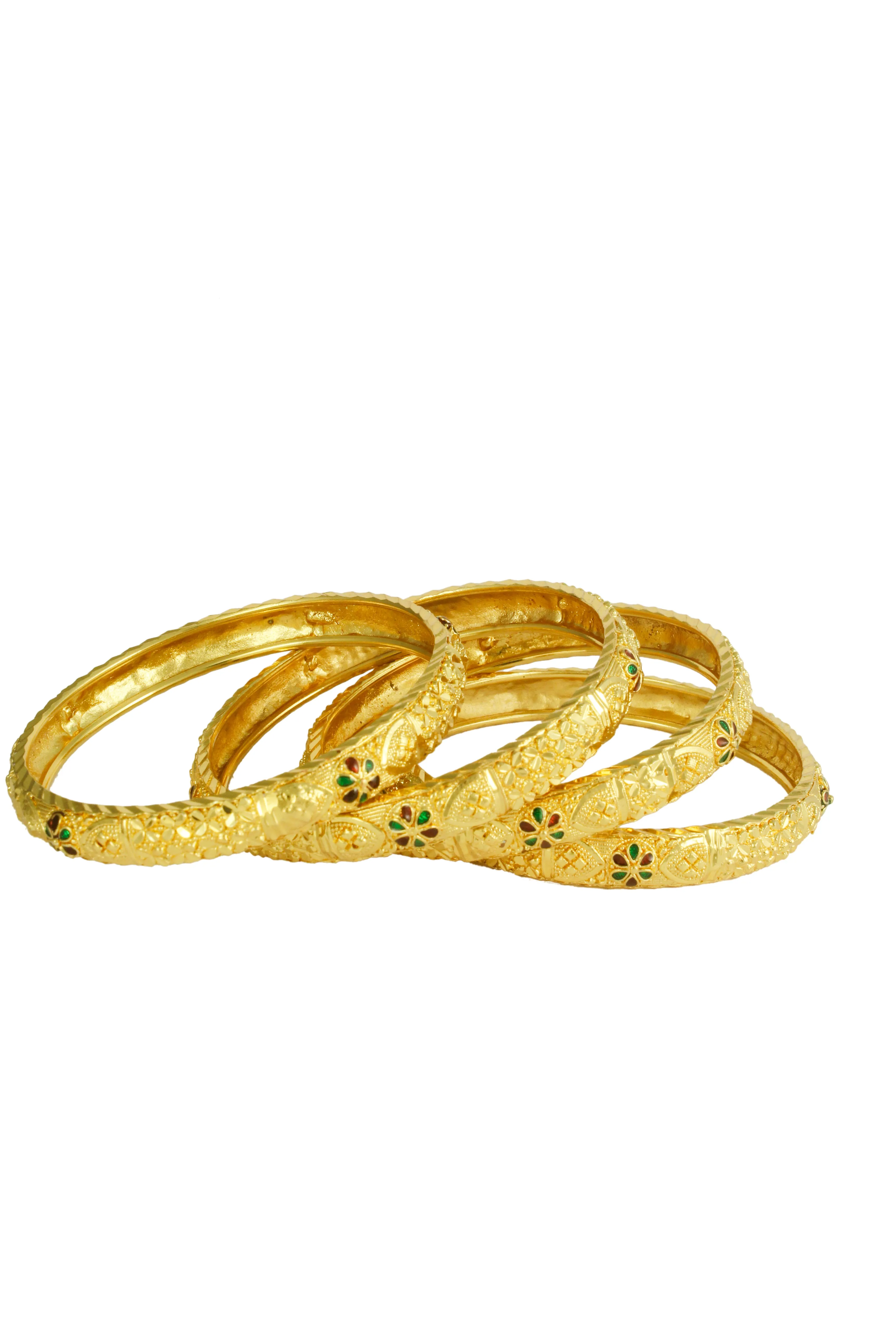 Gold Forming Bangles