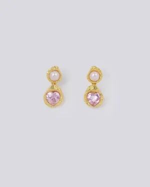 Jolie Heart Earrings