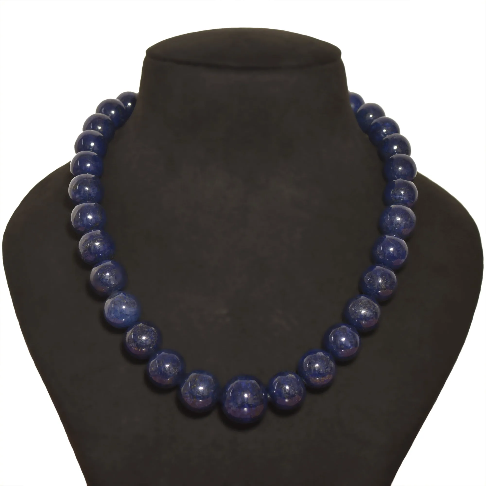 Lapis Single String Necklace