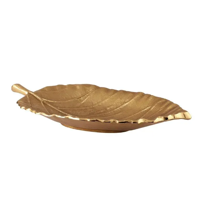 Leaf Decorative Serving Tray Platter