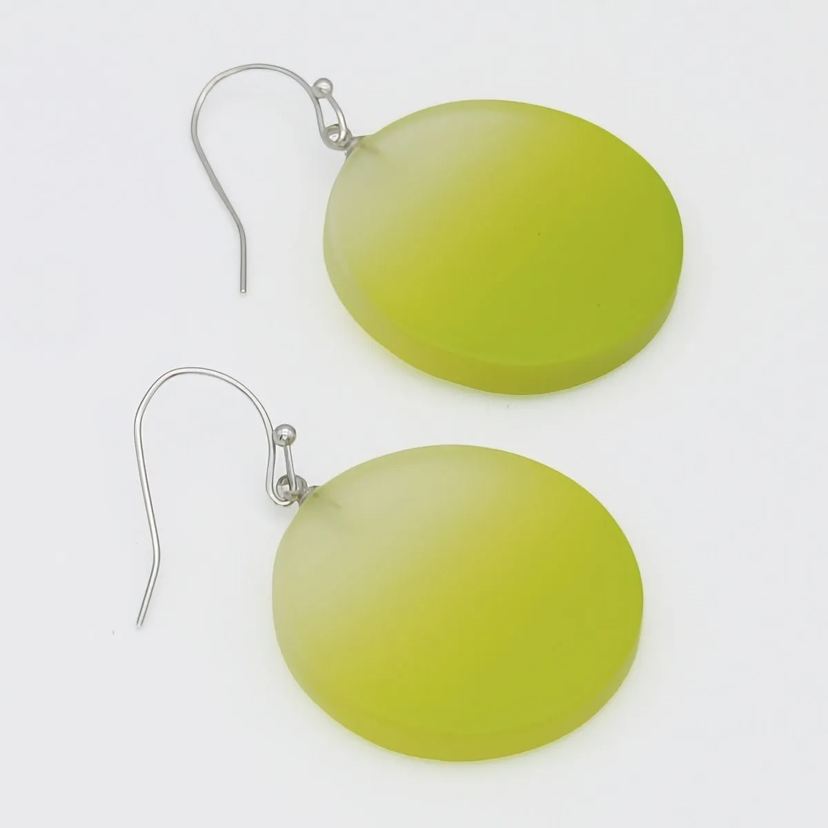 Lime Fantasy Ombre Earrings