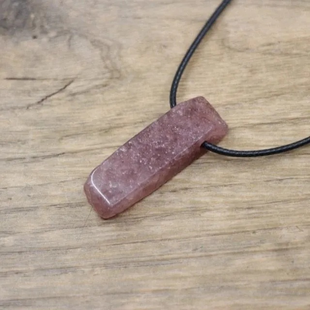 Natural Crystals Pendent Necklaces