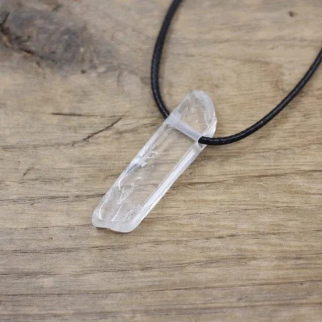 Natural Crystals Pendent Necklaces