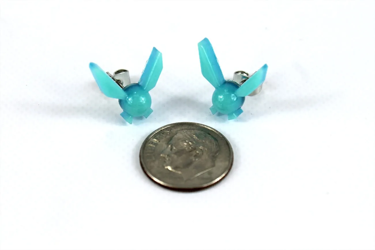 Navi Earrings Pair Glow in the Dark - Legend of Zelda