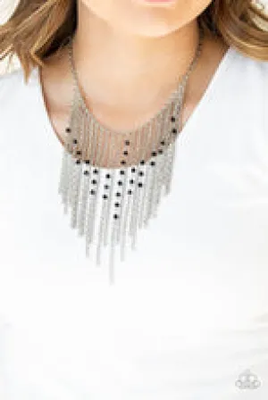 Necklaces First Class Fringe - Black N96