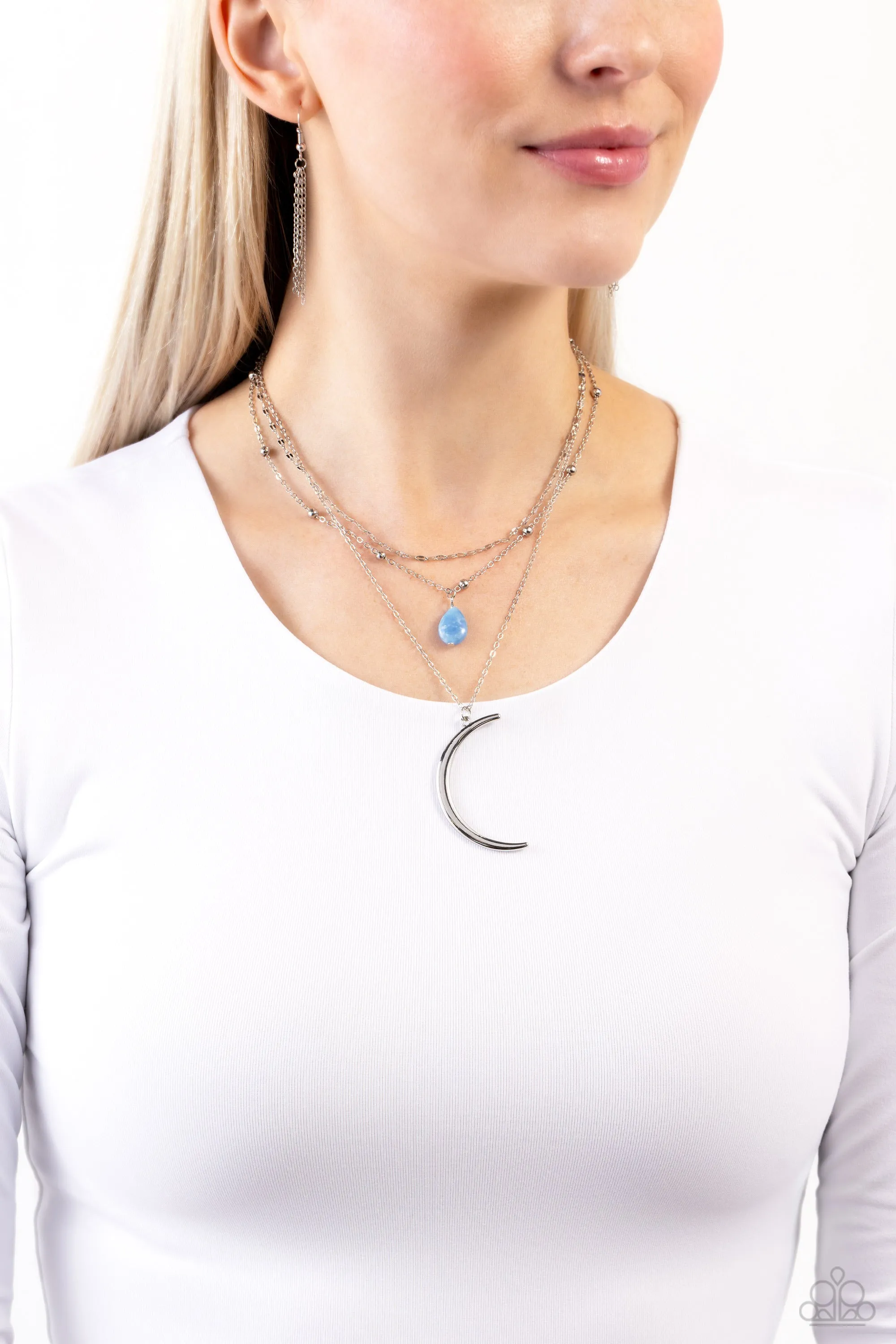 Necklaces Lunar Landslide - Blue N141