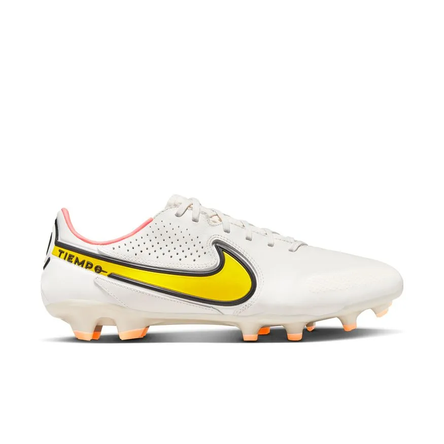 Nike Tiempo Legend 9 Pro FG-Phantom/Yellow Strike-Sunset Glow