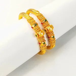 One Gram Gold Kankanlu Bangles By Asp Fashion Jewellery