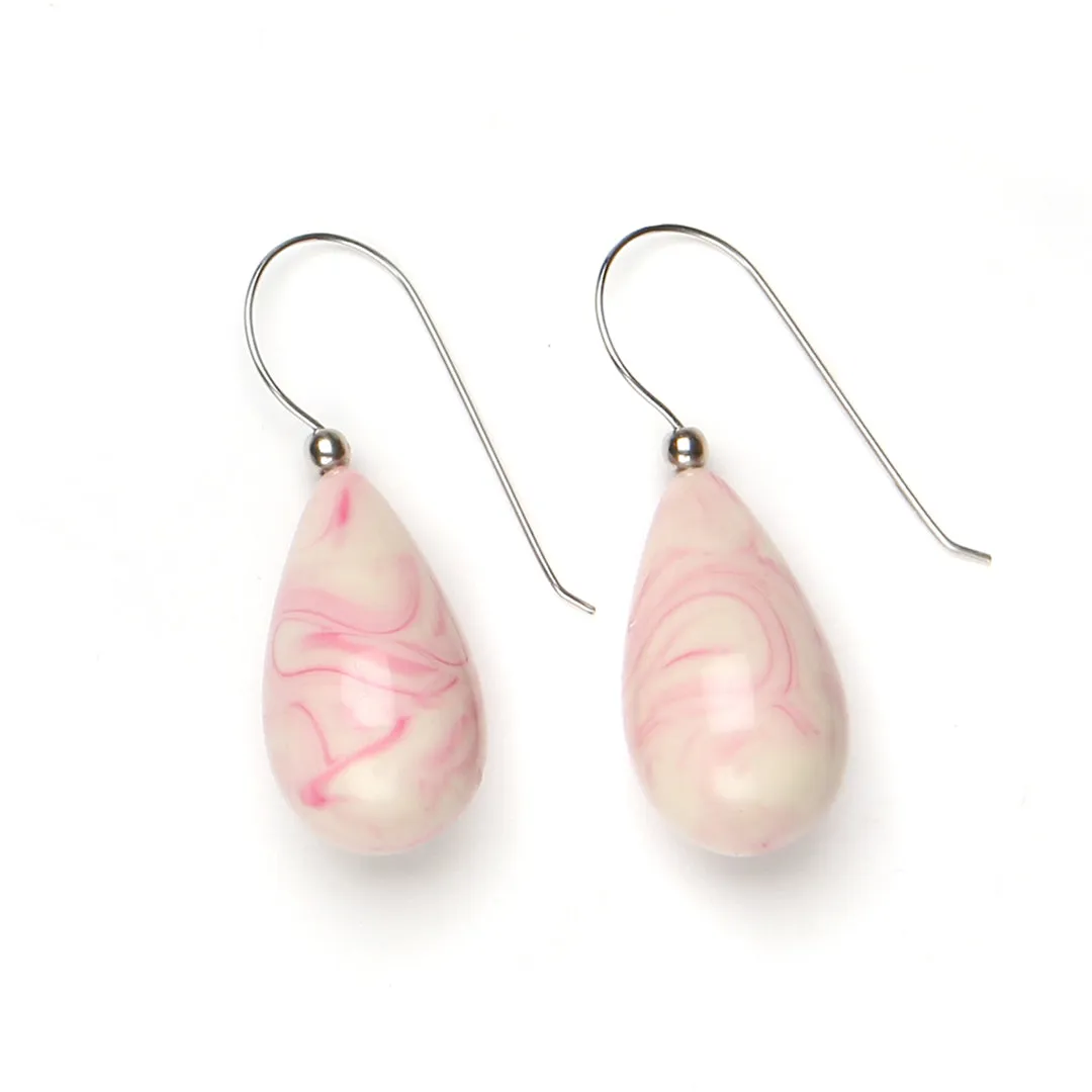 Raindrop Earring Flamingo