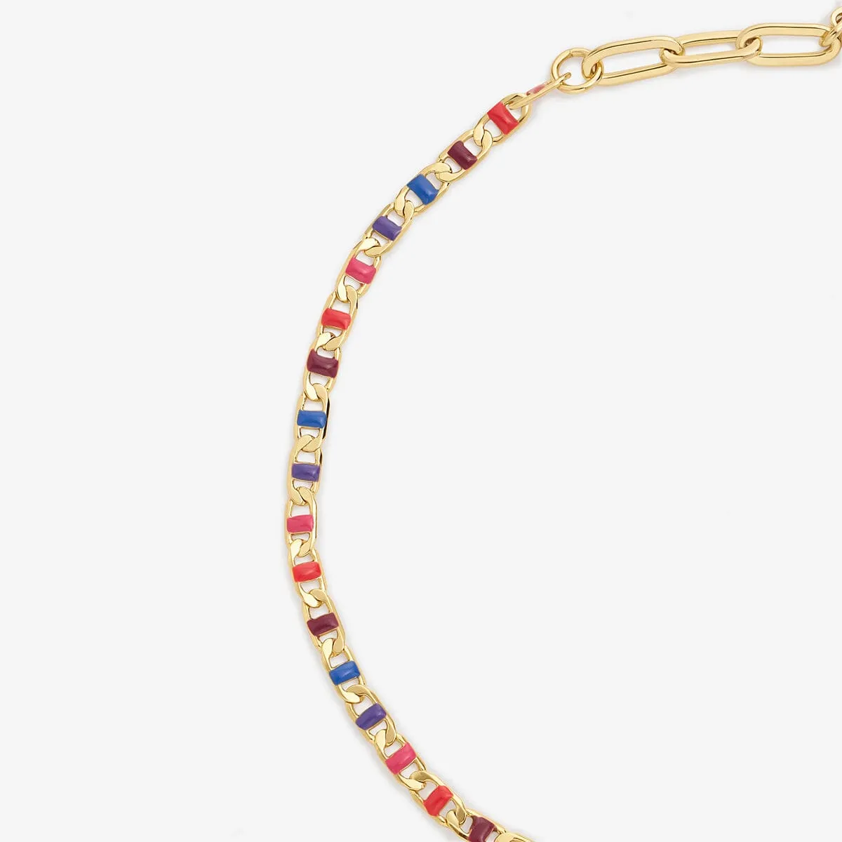 Sonier juicy flat chain bracelet