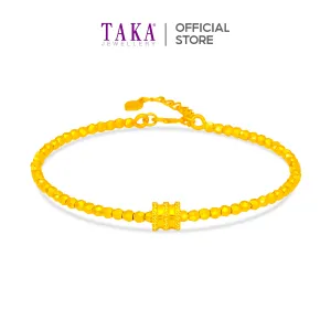 TAKA Jewellery 999 Pure Gold 5G Bangle