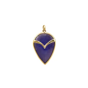 Tanzanite Owl Charm