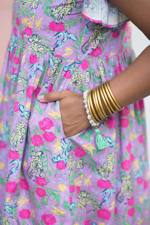 The BuDhaGirl Gold All Weather Bangles