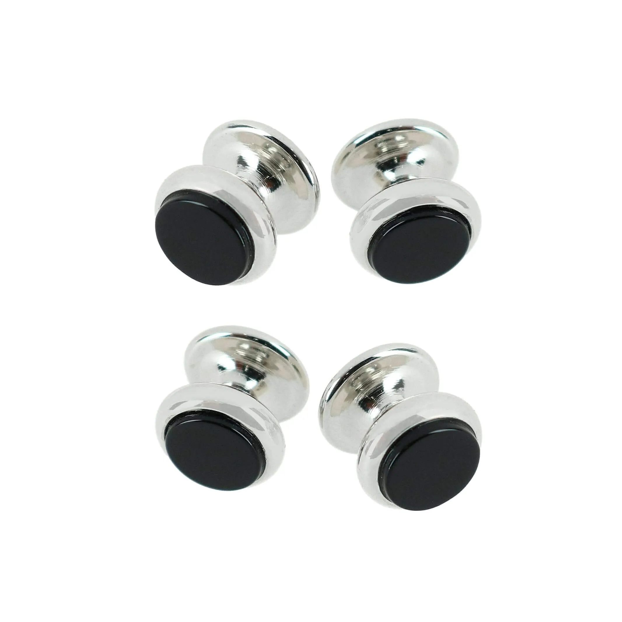 Trafalgar Sutton Genuine Onyx Tuxedo 4 Piece Stud Set