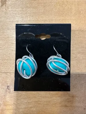 Turquoise PJ's Earring